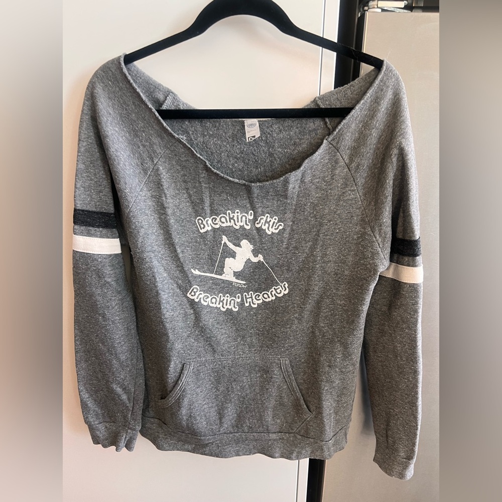 Flylow off shoulder Sweatshirt
